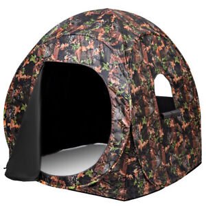 Portable Camouflage Ground Deer Hunting Blind for Outdoor Use - Aroflit