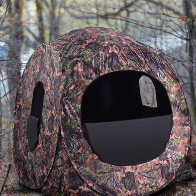 Portable Camouflage Ground Deer Hunting Blind for Outdoor Use - Aroflit