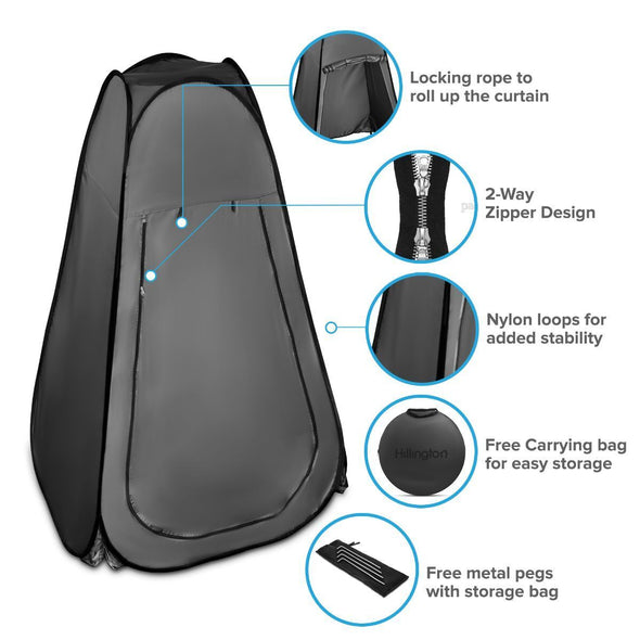 Portable Camping Pop Up Privacy Tent - Aroflit