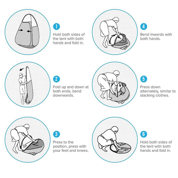 Portable Camping Pop Up Privacy Tent - Aroflit