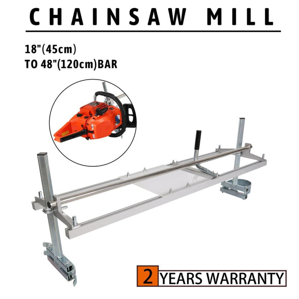Portable Chainsaw Mill 18 - 48" for Efficient Wood Cutting and Sawmill - Aroflit