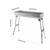 Portable Charcoal Grill with Folding Legs, Outdoor BBQ Grill for 5 - 10 - Aroflit