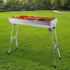 Portable Charcoal Grill with Folding Legs, Outdoor BBQ Grill for 5 - 10 - Aroflit