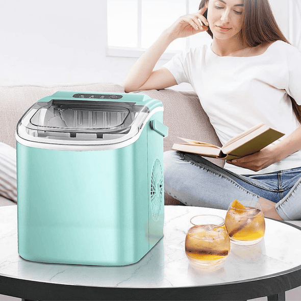 Portable Countertop Nugget Ice Maker Machine, 26LBS Daily Ice Capacity - Aroflit