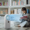 Portable Evaporative Air Cooler Fan - Rechargeable & Bladeless Design - Aroflit