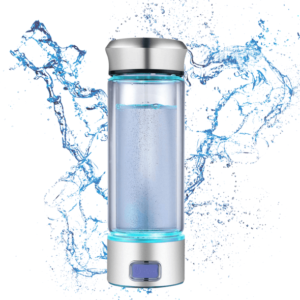 Portable Hydrogen Alkaline Ionizer Water Maker Bottle, Hydrated - Aroflit