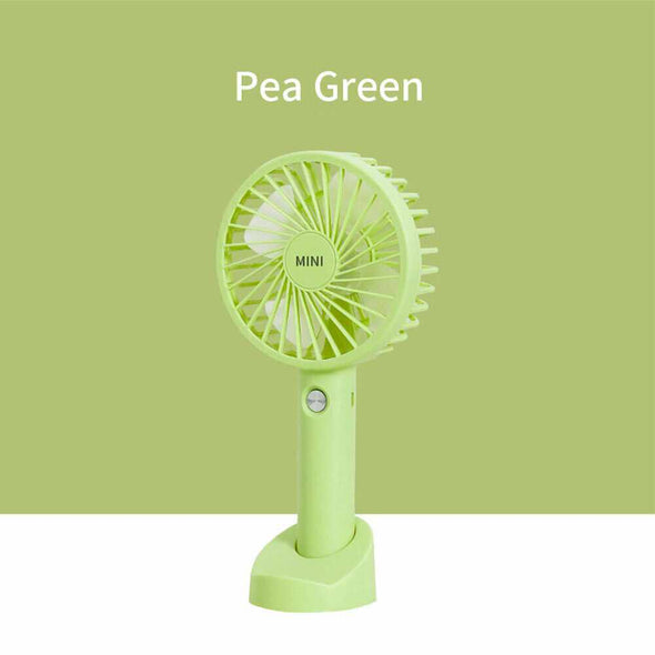 Portable Mini Hand Held Fan Rechargeable Desk Cooler - Aroflit