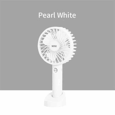 Portable Mini Hand Held Fan Rechargeable Desk Cooler - Aroflit