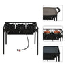 Portable Propane Burner Gas Cooker – 225,000 BTU Three Burner Outdoor Stove - Aroflit