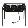 Portable Propane Burner Gas Cooker – 225,000 BTU Three Burner Outdoor Stove - Aroflit