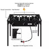Portable Propane Camp Stove, 3 Burner, 225,000 BTU - Aroflit