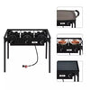 Portable Propane Camp Stove, 3 Burner, 225,000 BTU - Aroflit