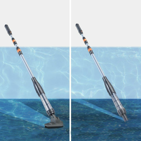 Portable Rechargeable Pool Vacuum Cleaner for Ground/Inground Pools - Aroflit