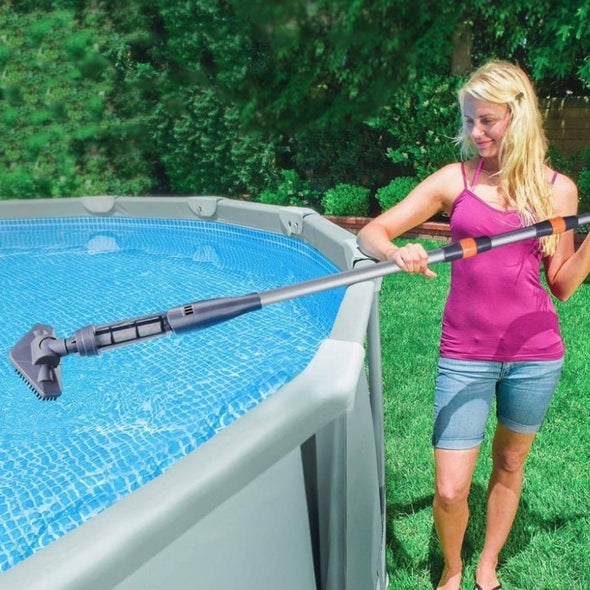 Portable Rechargeable Pool Vacuum Cleaner for Ground/Inground Pools - Aroflit