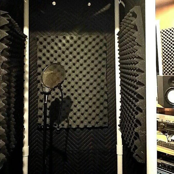 Portable Soundproof Vocal Recording Isolation Booth - Easy Setup, Durable - Aroflit