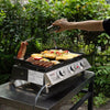 Portable Tabletop Gas Grill - 3 Burners, 319 Sq. In. Cooking Surface - Aroflit