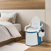 Portable Toilet for Adults & Elderly, Outdoor & Indoor Use - Aroflit