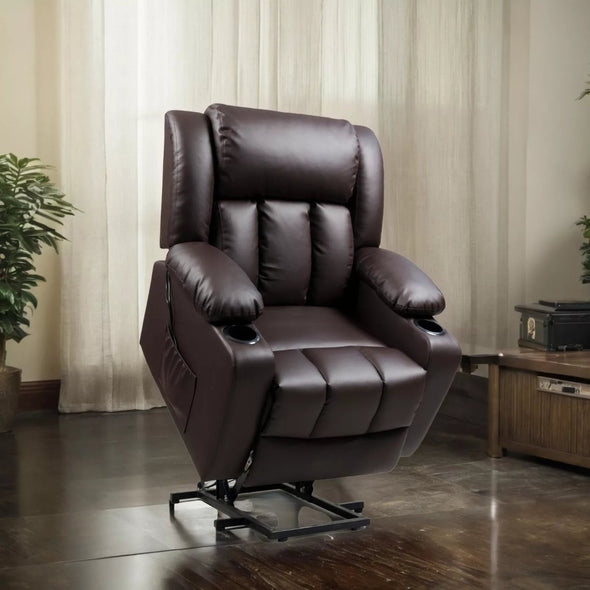 Power Lift Recliner – Massage, Heating, and Adjustable Comfort - Aroflit