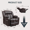 Power Lift Recliner – Massage, Heating, and Adjustable Comfort - Aroflit