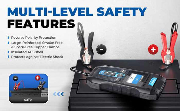 PowerLab™ Car Battery Tester with Built - in Printer - Aroflit