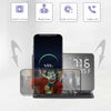 PowerPlaza™ Fast Wireless Charger Alarm Clock Charging Station - Aroflit