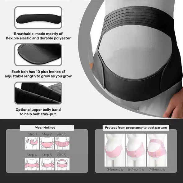 Pregnancy Support Belly Band Maternity Belt - Aroflit