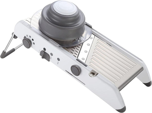 Premium 18 - In - 1 Vegetable & Fruit Mandoline Slicer, Razor - Sharp Blades - Aroflit