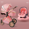 Premium 3 - in - 1 Baby Stroller - Aroflit