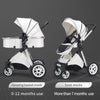 Premium 3 - in - 1 Baby Stroller - Aroflit