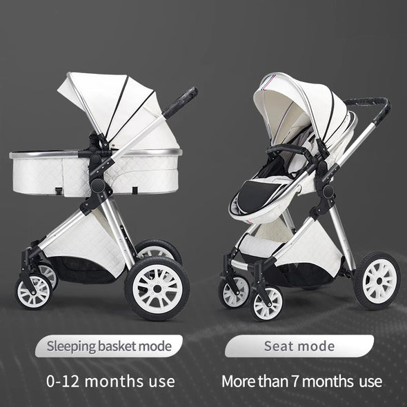 Premium 3 - in - 1 Baby Stroller - Aroflit