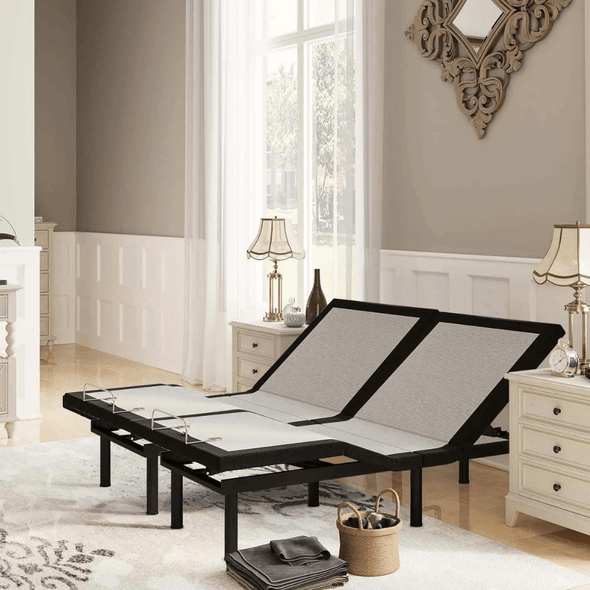 Premium Adjustable Raisable Wireless Remote Mattress Bed Frame - Aroflit