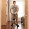 Premium All Terrain Medical Knee Walker Scooter, Adjustable & Safe - Aroflit