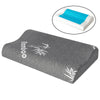 Premium Cooling Gel Memory Foam Pillow for Comfortable Sleep - Aroflit