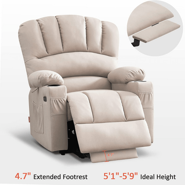 Premium Elderly Electric Power Lift Recliner Chair - Aroflit
