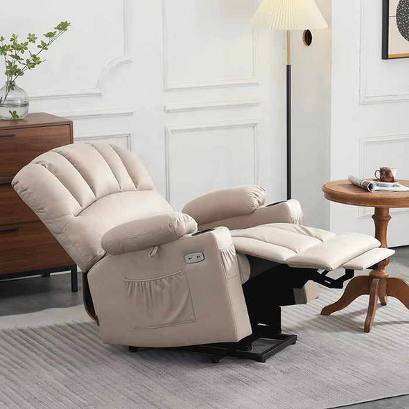 Premium Elderly Electric Power Lift Recliner Chair - Aroflit