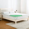 Premium Full - Size Memory Foam Mattress Topper, Cooling - Aroflit