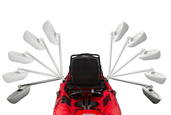 Premium Kayak Stabilizer System with Adjustable Arms & Anodized Aluminum - Aroflit
