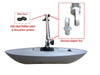 Premium Kayak Stabilizer System with Adjustable Arms & Anodized Aluminum - Aroflit