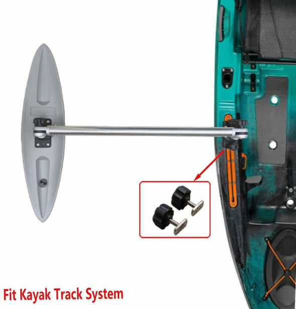 Premium Kayak Stabilizer System with Adjustable Arms & Anodized Aluminum - Aroflit
