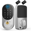 Premium Keypad Door Lock with Fingerprint, Pin, Key Fob & Auto - Lock - Aroflit