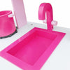 Premium Kids Pretend Play Kitchen Cooking Set with Microwave & Sink - Aroflit