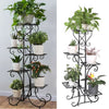 Premium Metal Plant Stand, Tiered Display Rack for Indoor & Outdoor - Aroflit