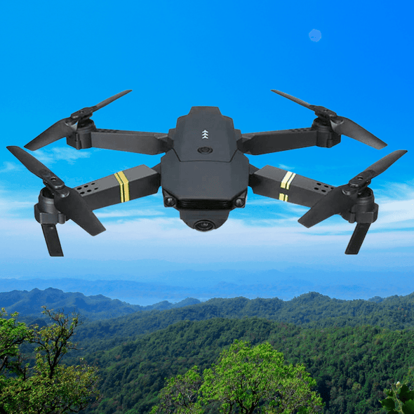 Premium Mini 4K Flying Dual Camera RC Drone Kit with Foldable Design - Aroflit