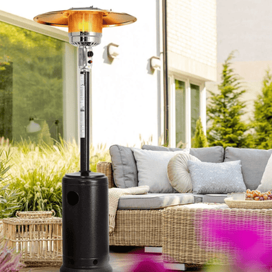 Premium Outdoor Propane Patio Heater – 48,000 BTU Gas Fire Pit Heater - Aroflit