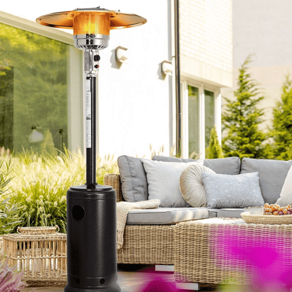 Premium Outdoor Propane Patio Heater – 48,000 BTU Gas Fire Pit Heater - Aroflit
