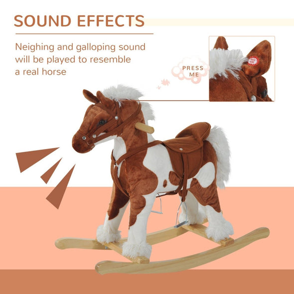 Premium Rocking Horse for Toddlers, Safe, Durable, and Interactive Fun - Aroflit