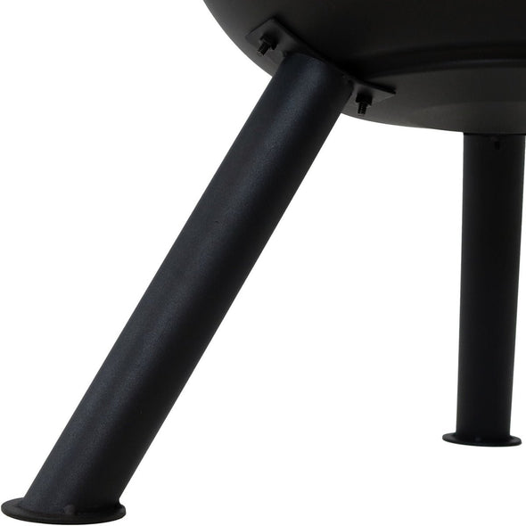 Premium Steel 5FT Outdoor Chiminea Fireplace Patio Wood Burning Pit - Aroflit