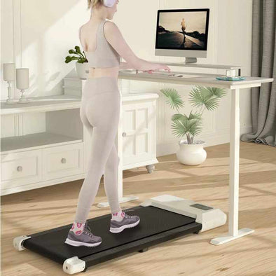 Premium Under Desk Standing Walking Pad Treadmill - Aroflit