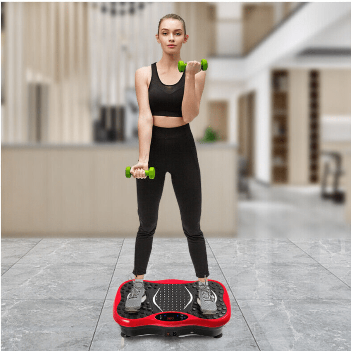 Premium Whole Body Vibration Exercise Plate Machine for Weight Loss ...