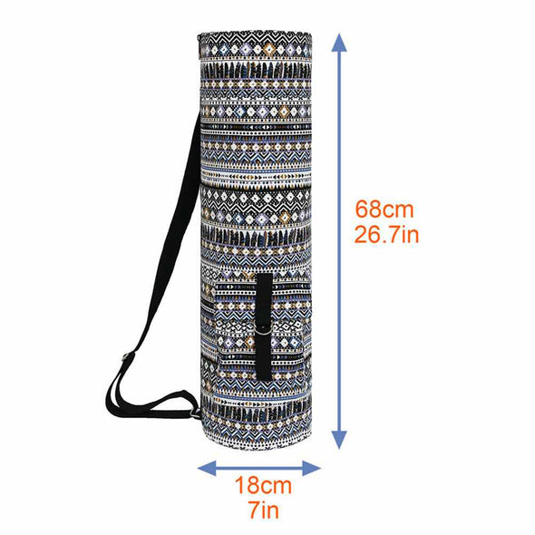 Printed Gym Mat Cover Bag - Aroflit
